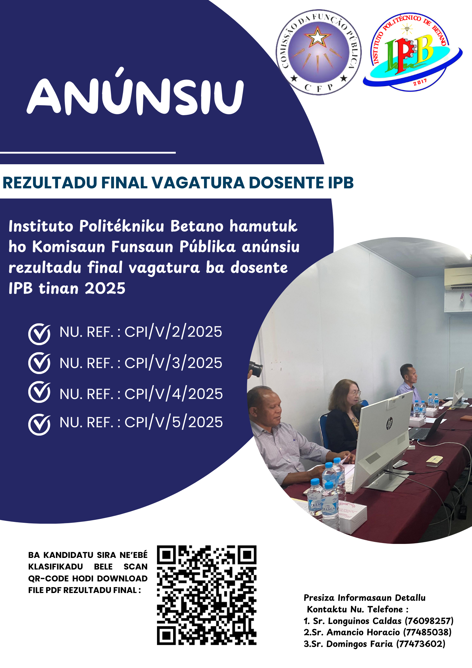 anunsiu rezultadu final