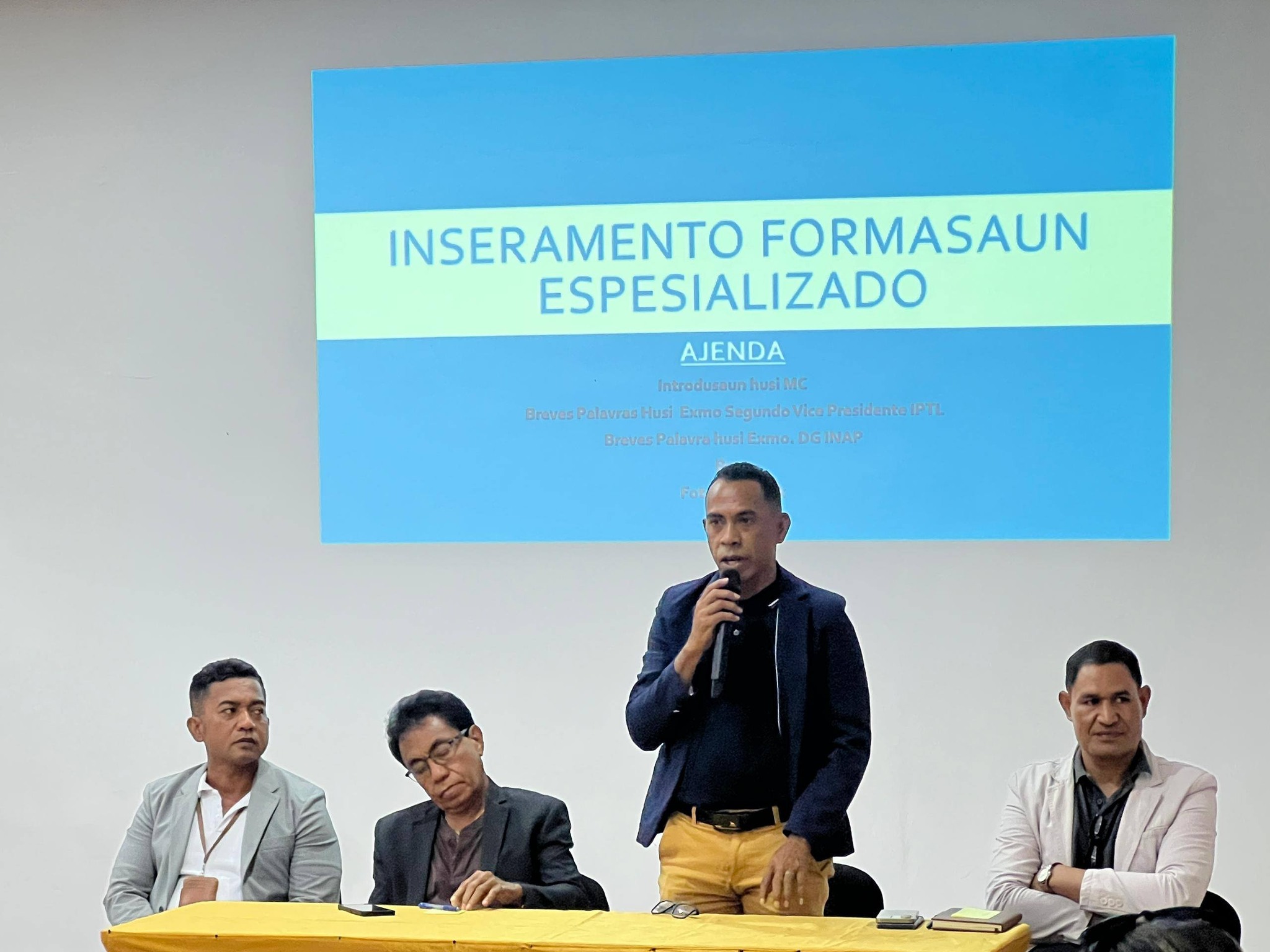Enseramentu Formasaun Espesializadu entre INAP ho IPTL